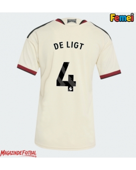 Manchester United Matthijs de Ligt #4 Tricou Fotbal Replică 2026-27 Femei Treilea Manchester United Matthijs de Ligt #4 Tricou Fotbal Replică 2026-27 Femei Treilea